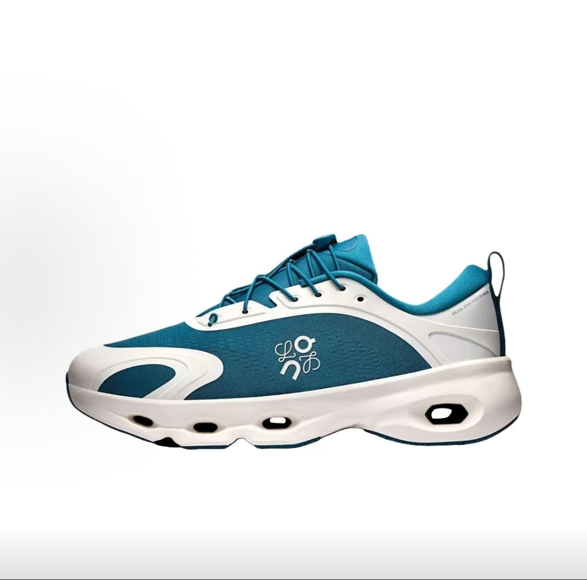 Cloudtilt - Teal White