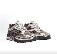 Saucony Omni 9 - Grey White Burgundy